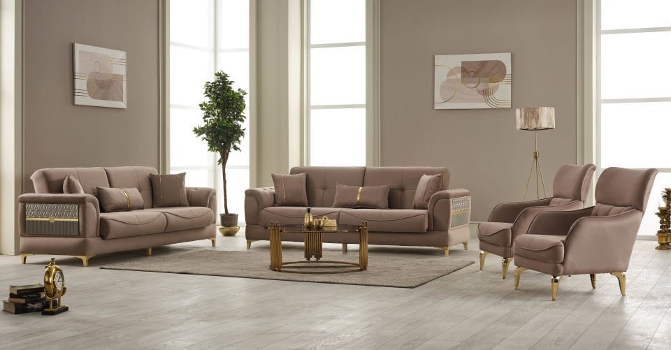 Lisa Kahve Maksi Takım