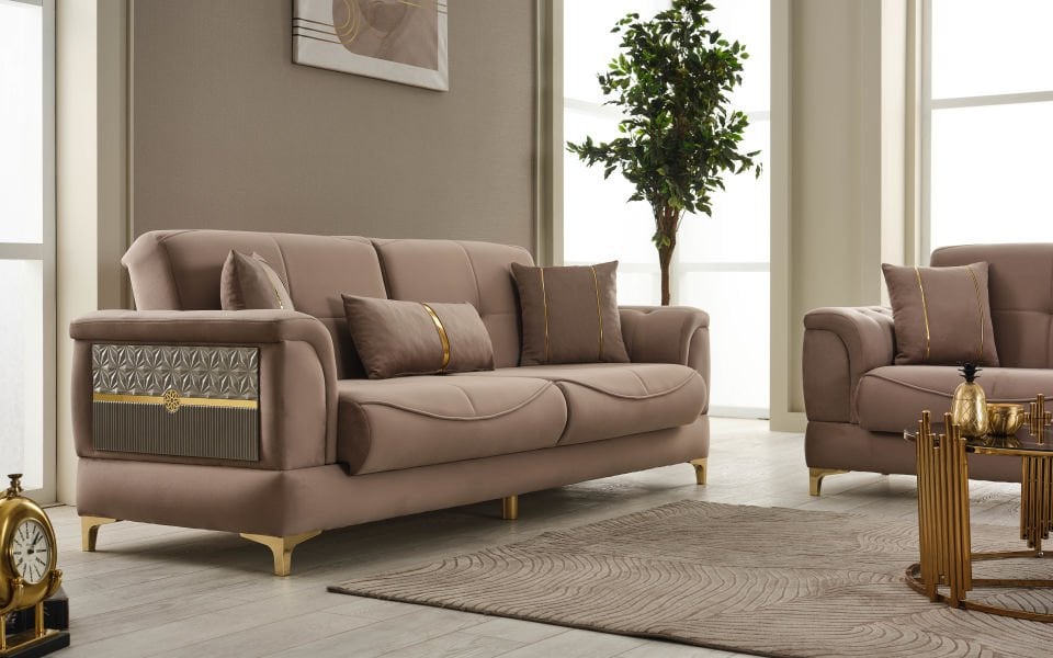 Lisa Kahve Maksi Takım