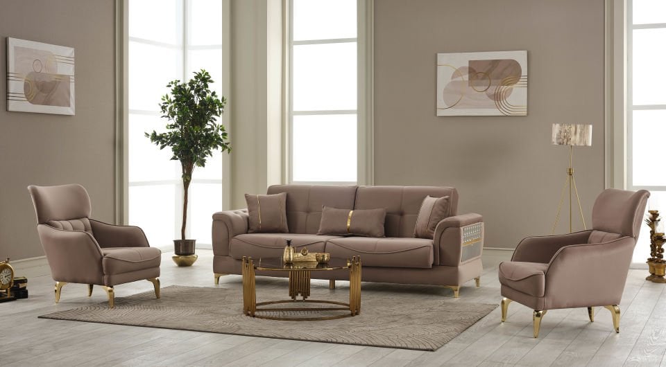 Lisa Kahve Maksi Takım